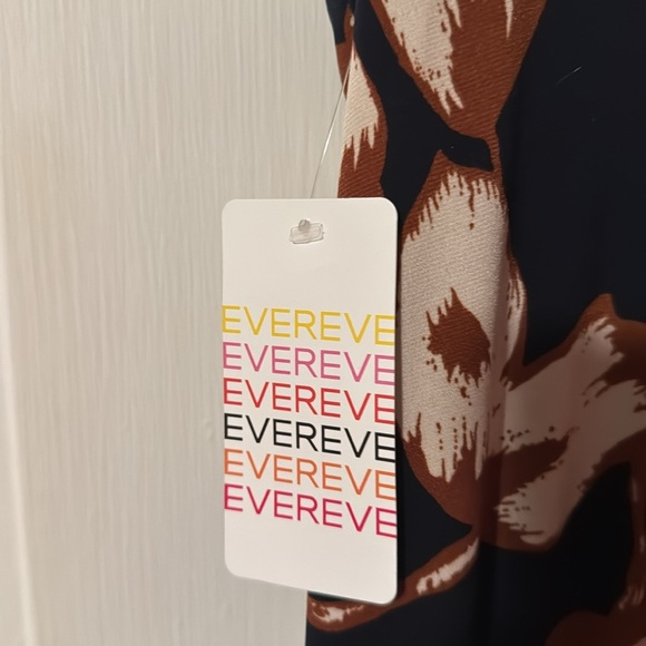 Allison Joy NWT Evereve Sleeveless Millie Maxi Dress Size XS Navy/Gold/White - Picture 4 of 13